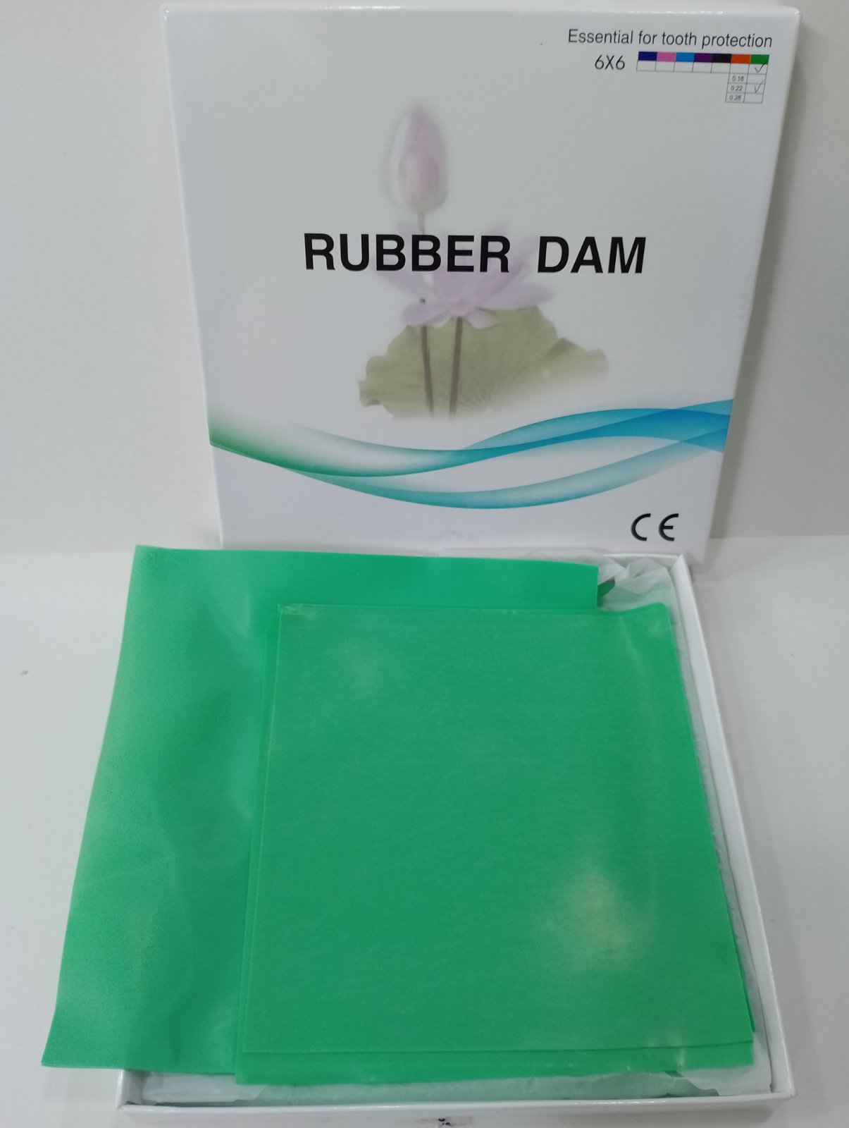 Rubber Dam sheet 6x6